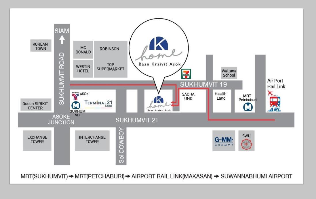 K Home Asok Bangkok Exteriér fotografie